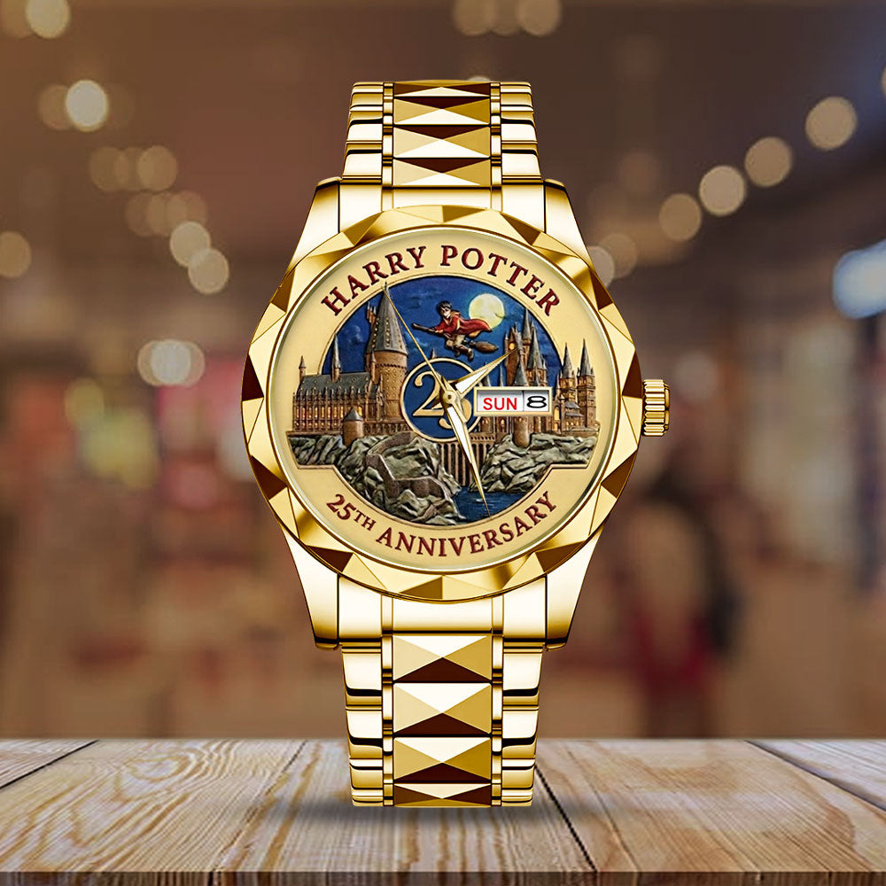 Harry Potter 25th Anniversary Alloy Luxury Quartz Watch - TMTHU2930