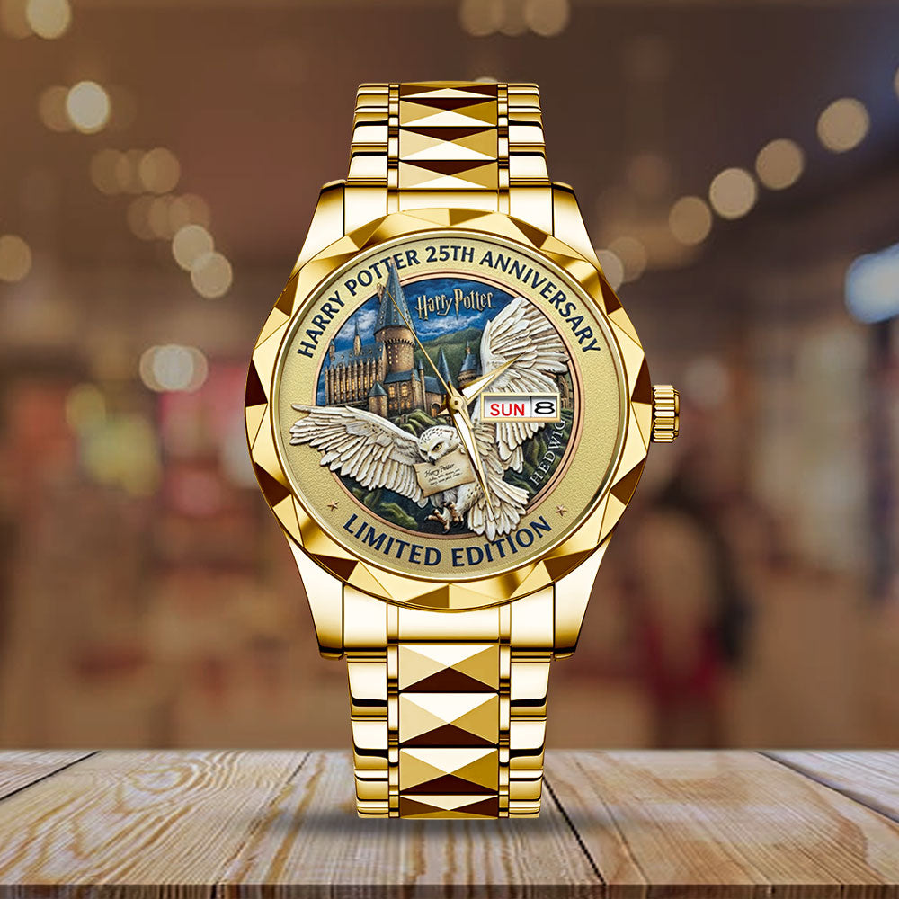 Harry Potter 25th Anniversary Alloy Luxury Quartz Watch - TMTHU3016