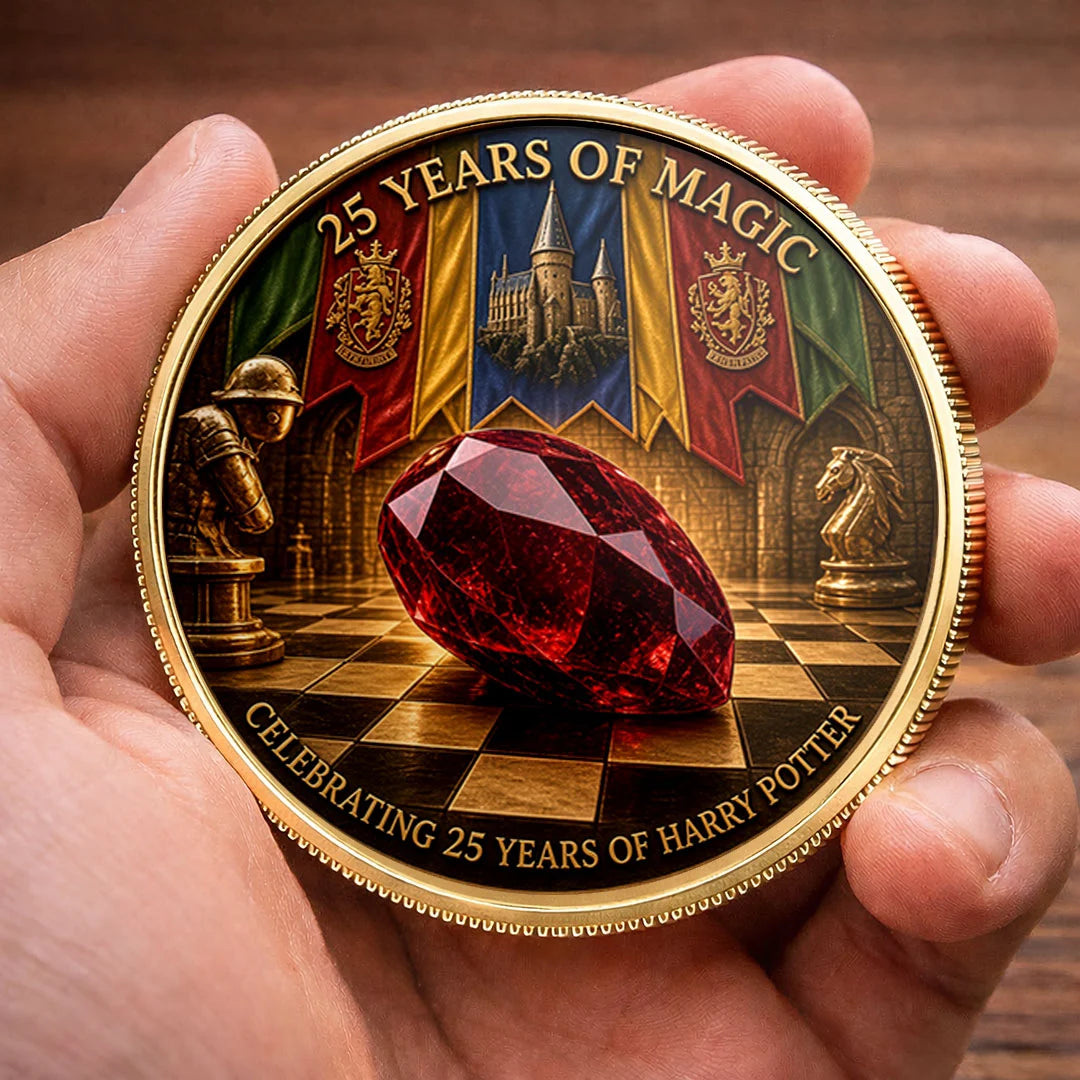 Harry Potter 25th Anniversary Commemorative Coin – TMTHU8634