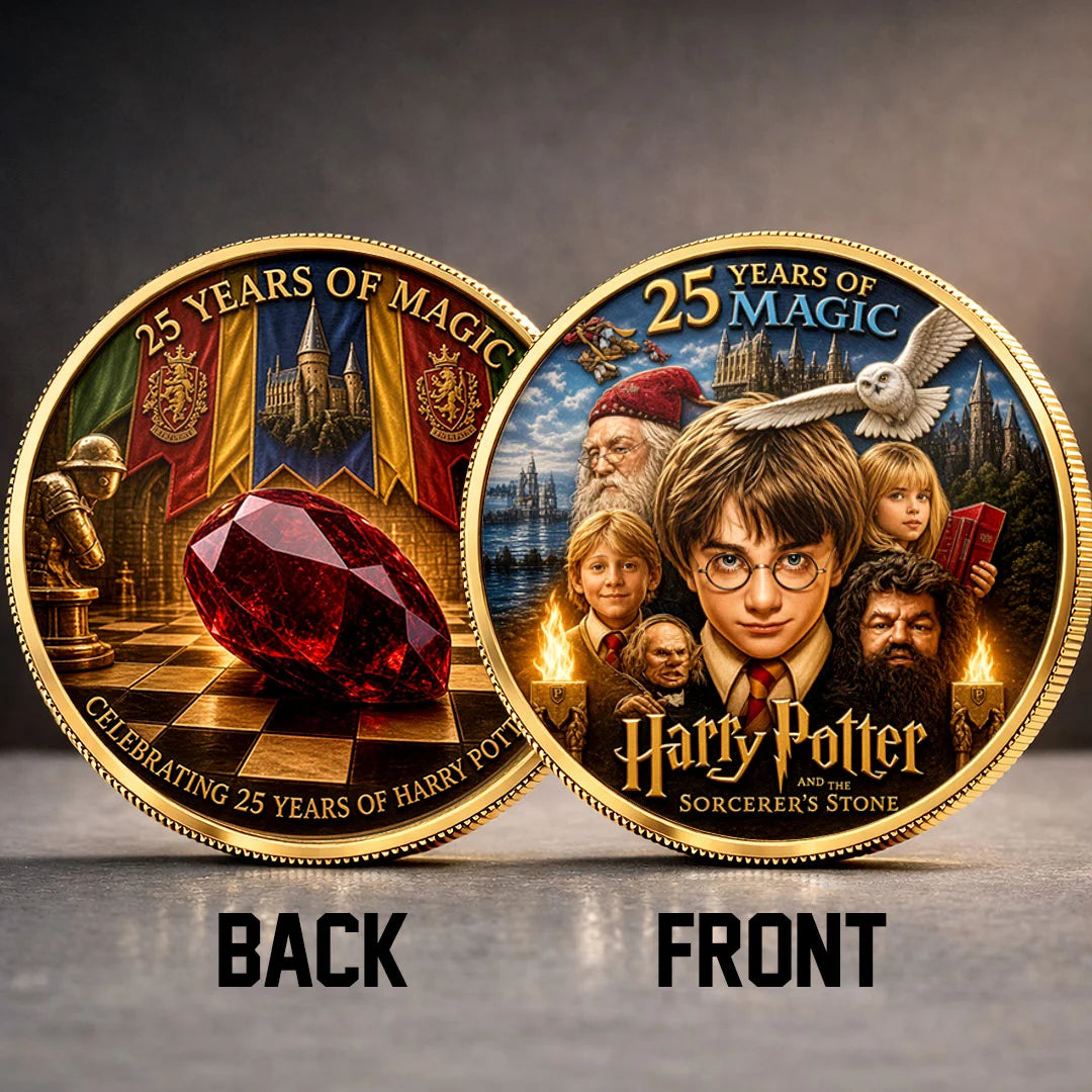 Harry Potter 25th Anniversary Commemorative Coin – TMTHU8634