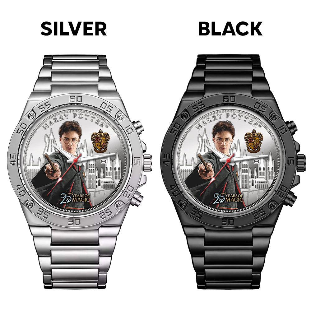 Harry Potter 25th Anniversary Gentleman Stainless Steel Watch - MAITM14153