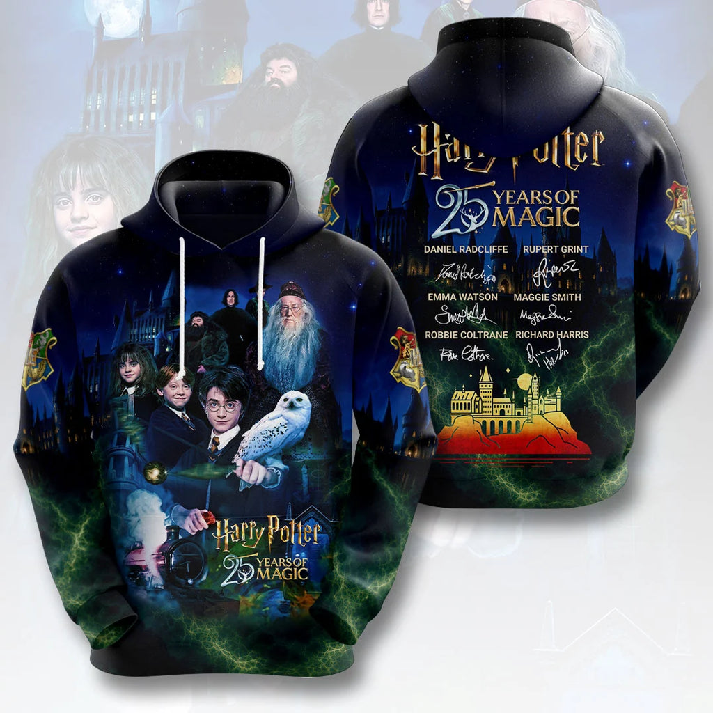 Harry Potter 25th Anniversary 3D Apparel – HOATT20349