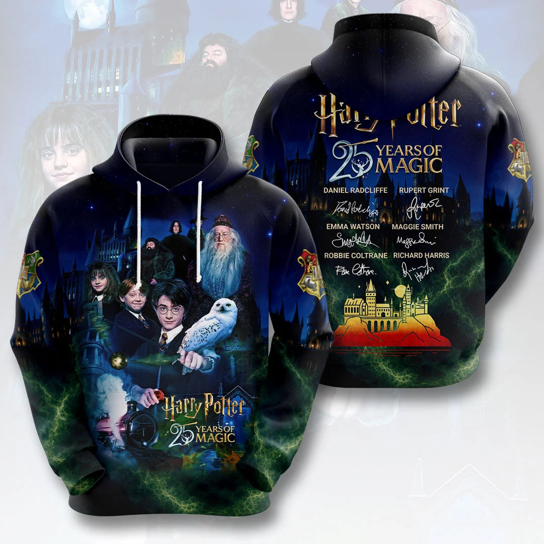 Harry Potter 25th Anniversary 3D Apparel – HOATT20349