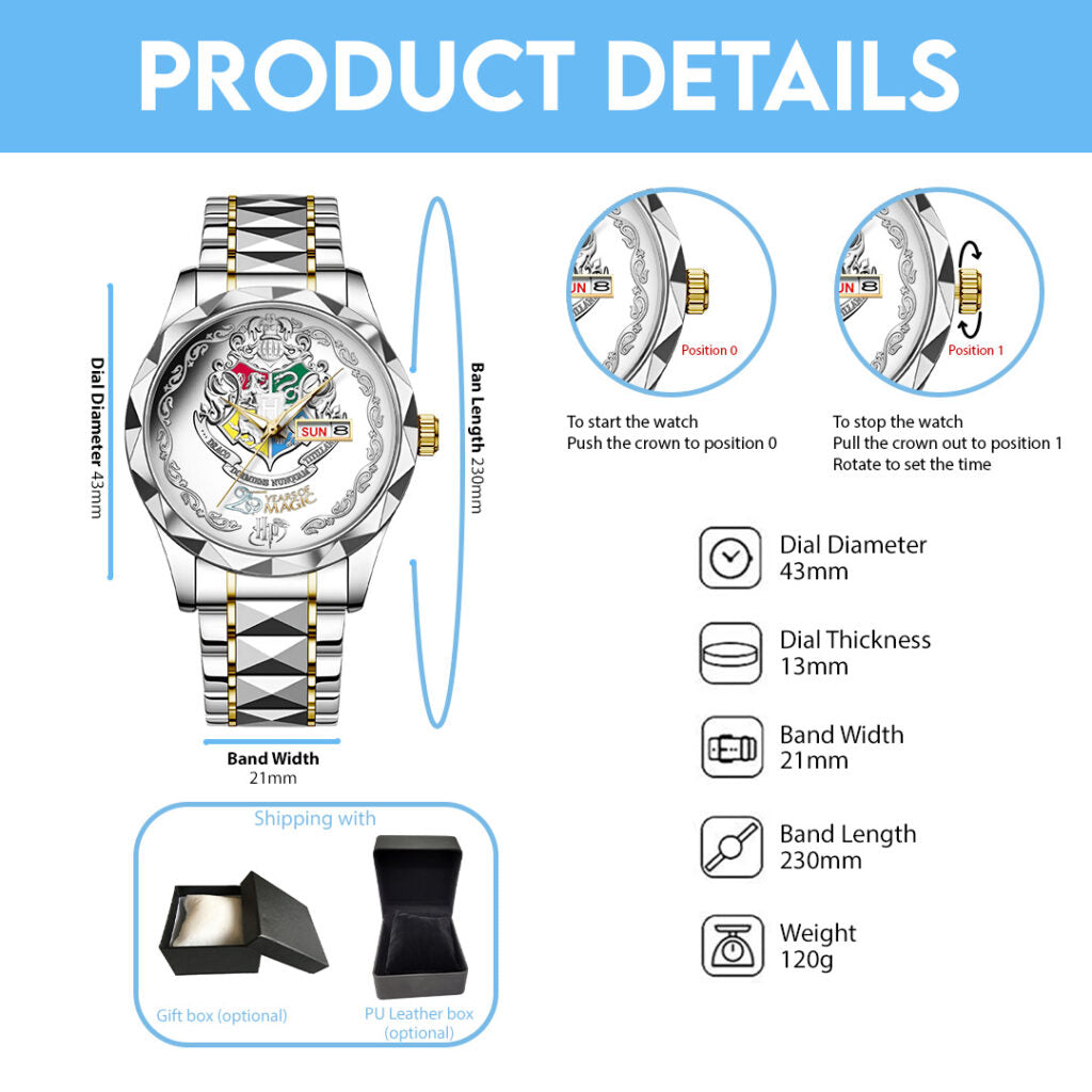 Harry Potter Alloy Luxury Quartz Watch - TANTN19675