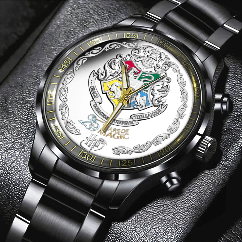 Harry Potter Black Stainless Steel Watch - TANTN19676
