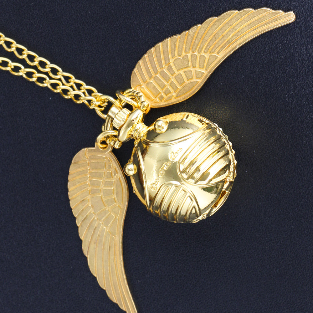 Harry Potter Golden Snitch Quartz Pocket Watch - MAITMDROP175