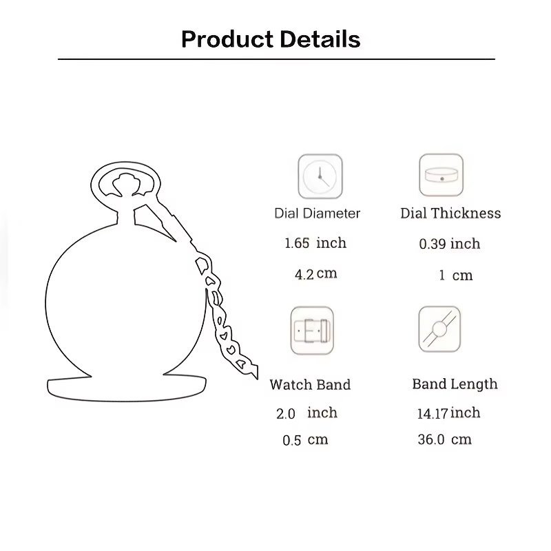 Harry Potter Quartz Pocket Watch - MAITMDROP173