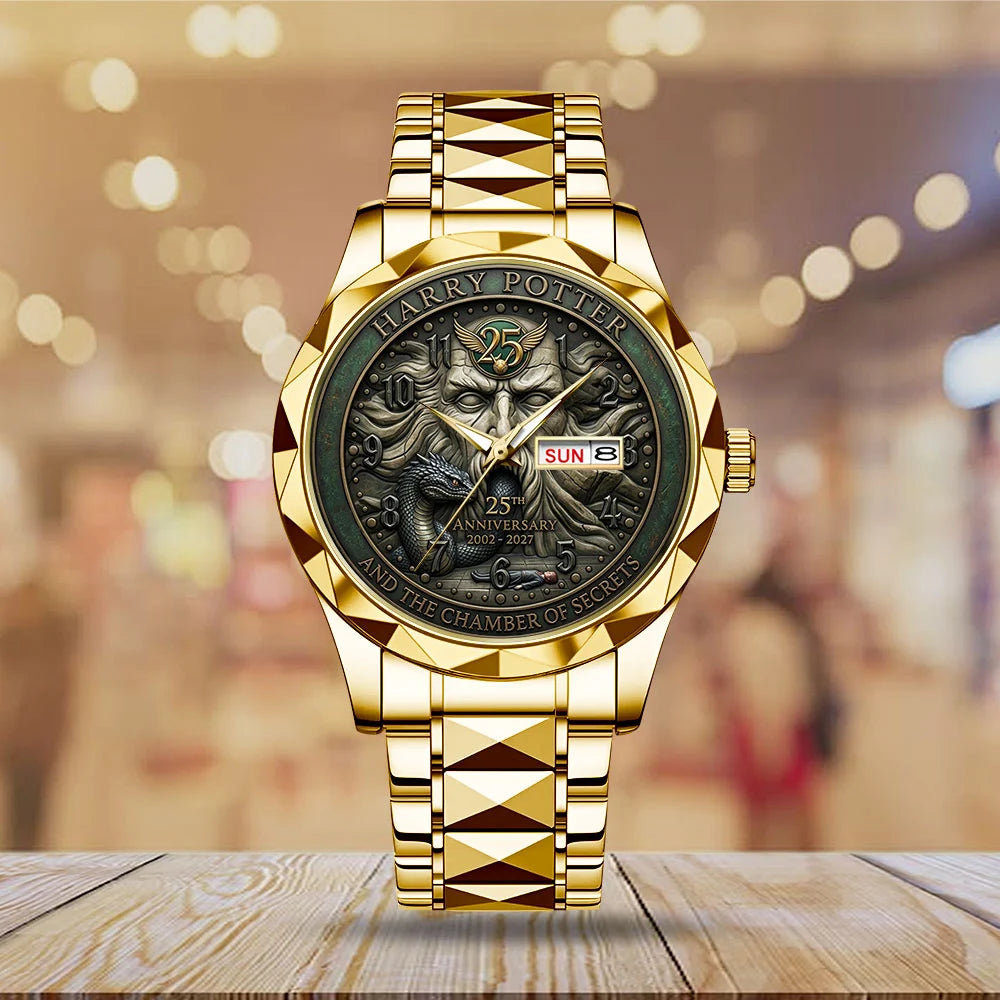 Harry Potter and The Chamber of Secrets 25th Anniversary Alloy Luxury Quartz Watch - TMTHU8995
