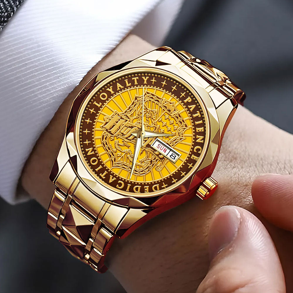 Harry Potter x Hufflepuff Alloy Luxury Quartz Watch - TMTHU2807