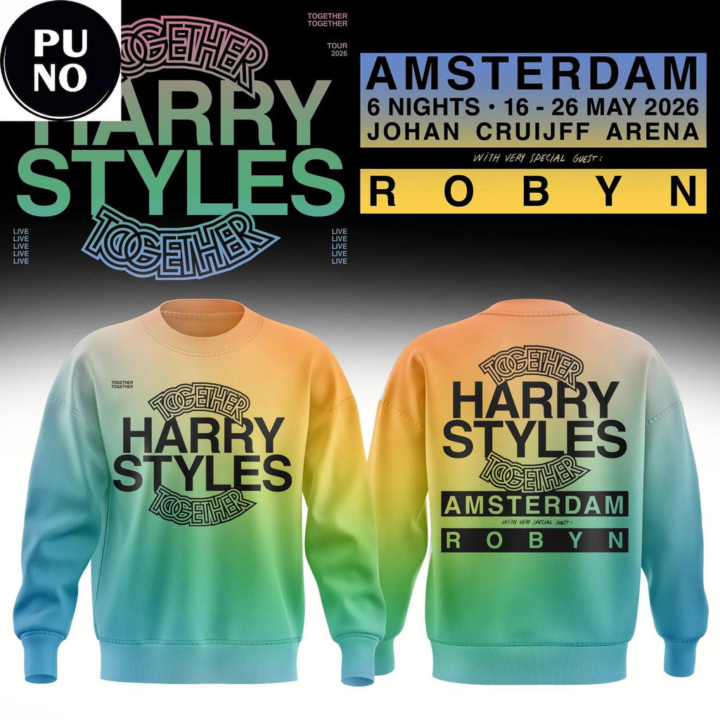 Harry Styles 2026 Together Together Amsterdam Tour Hoodie Shirt