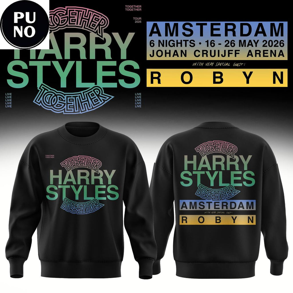 Harry Styles 2026 Together Together Amsterdam Tour Hoodie Shirt