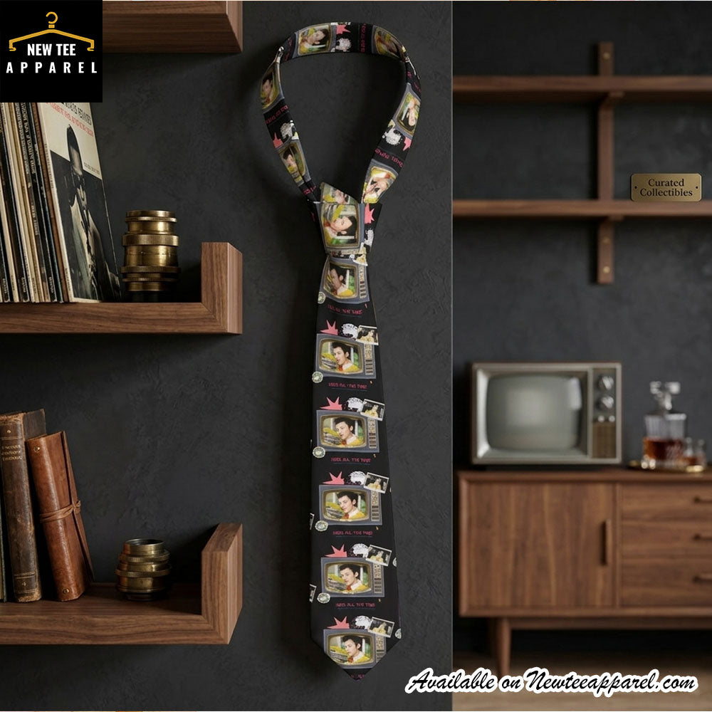 Harry Styles Kiss All The Time Disco Occasionally Necktie