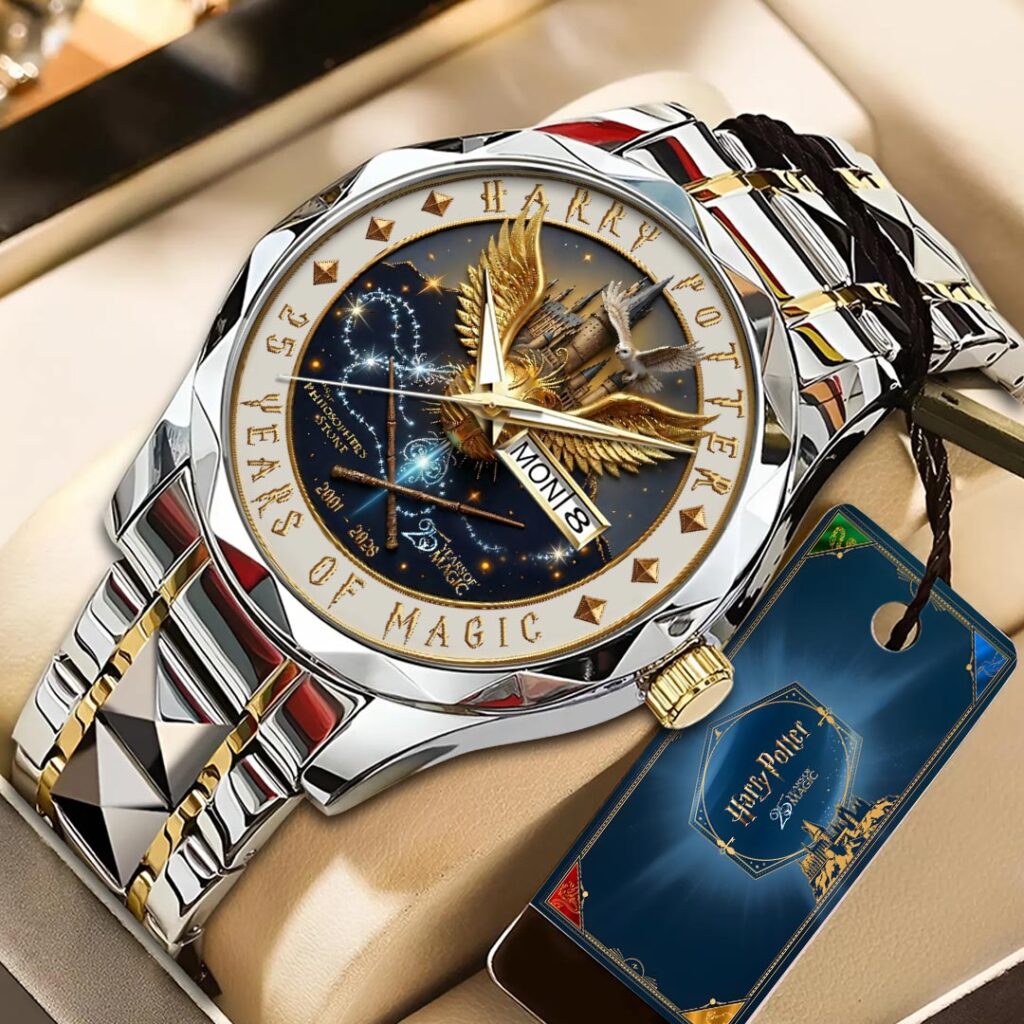 Harry Potter 25th Anniversary Alloy Luxury Quartz Watch - HOATT15339