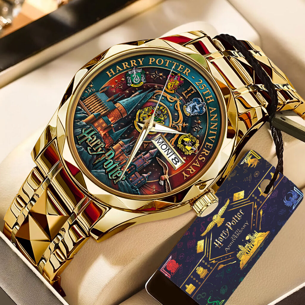 Harry Potter 25th Anniversary Alloy Luxury Quartz Watch - TMTHU2883