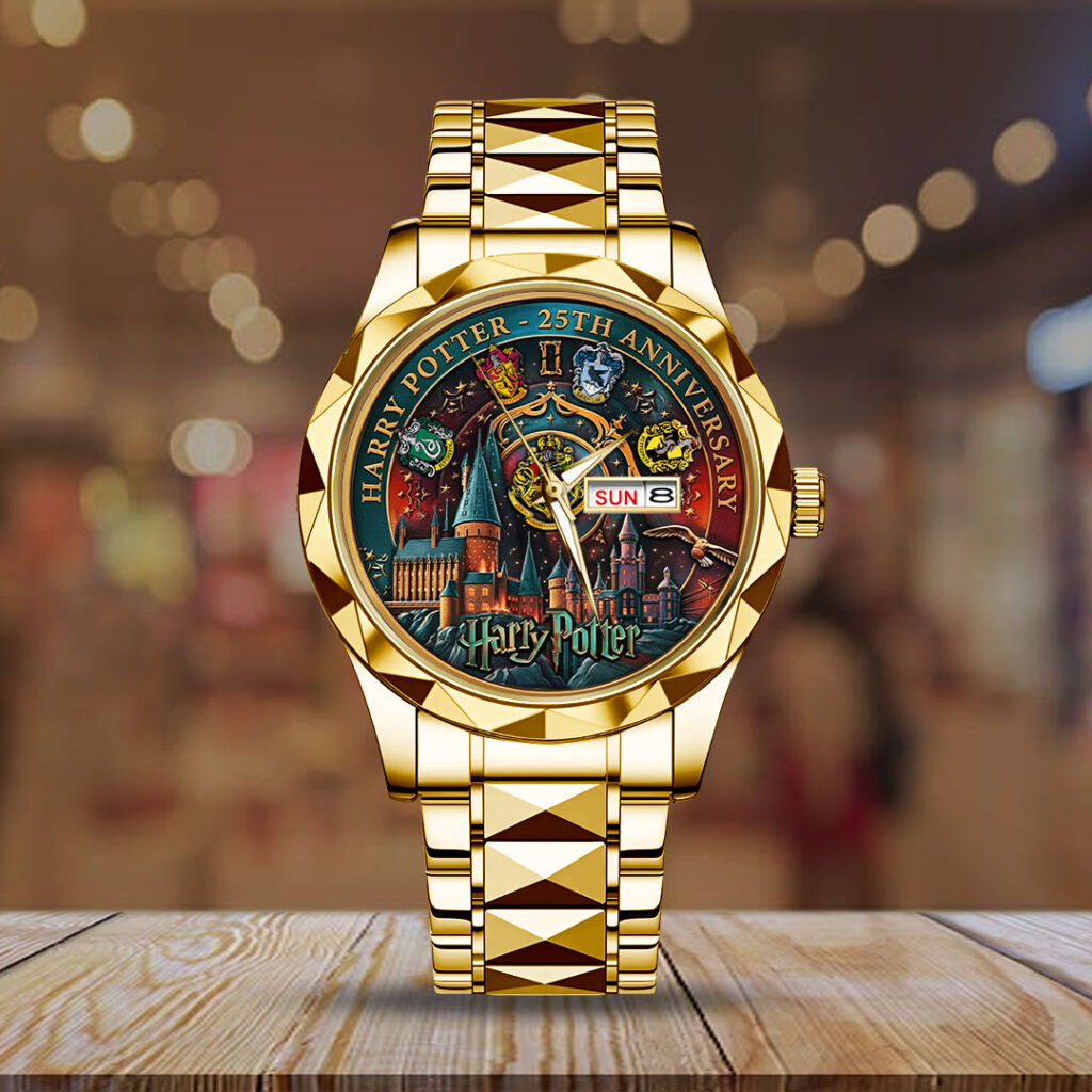 Harry Potter 25th Anniversary Alloy Luxury Quartz Watch - TMTHU2883