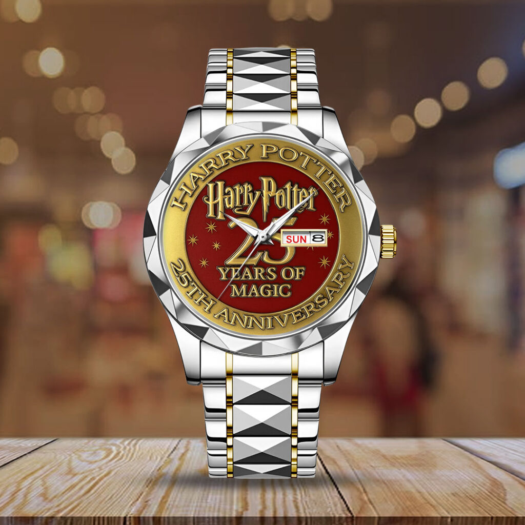 Harry Potter 25th Anniversary Alloy Luxury Quartz Watch - TMTHU2653