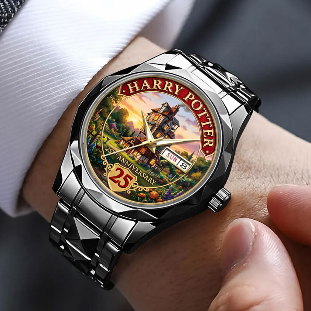Harry Potter 25th Anniversary Alloy Luxury Quartz Watch - TMTHU2931