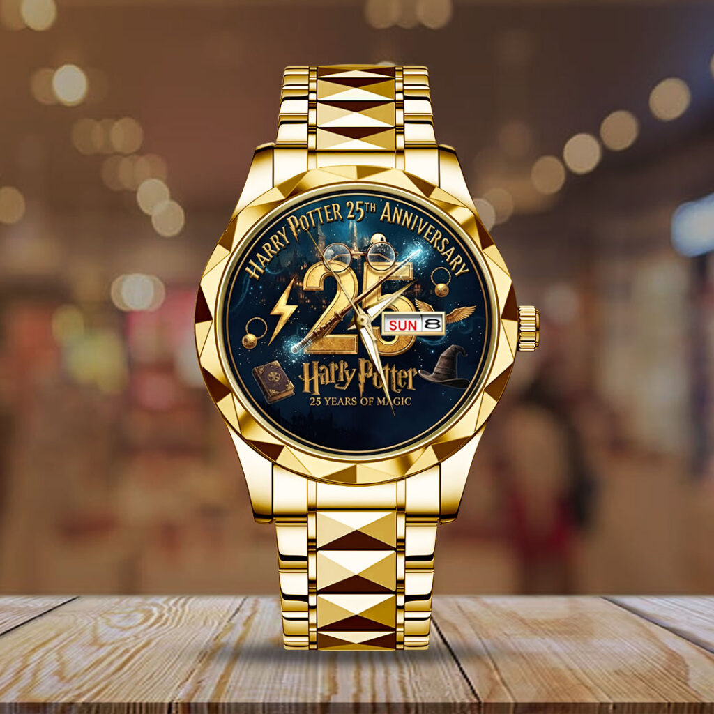Harry Potter 25th Anniversary Alloy Luxury Quartz Watch - TMTHU3045