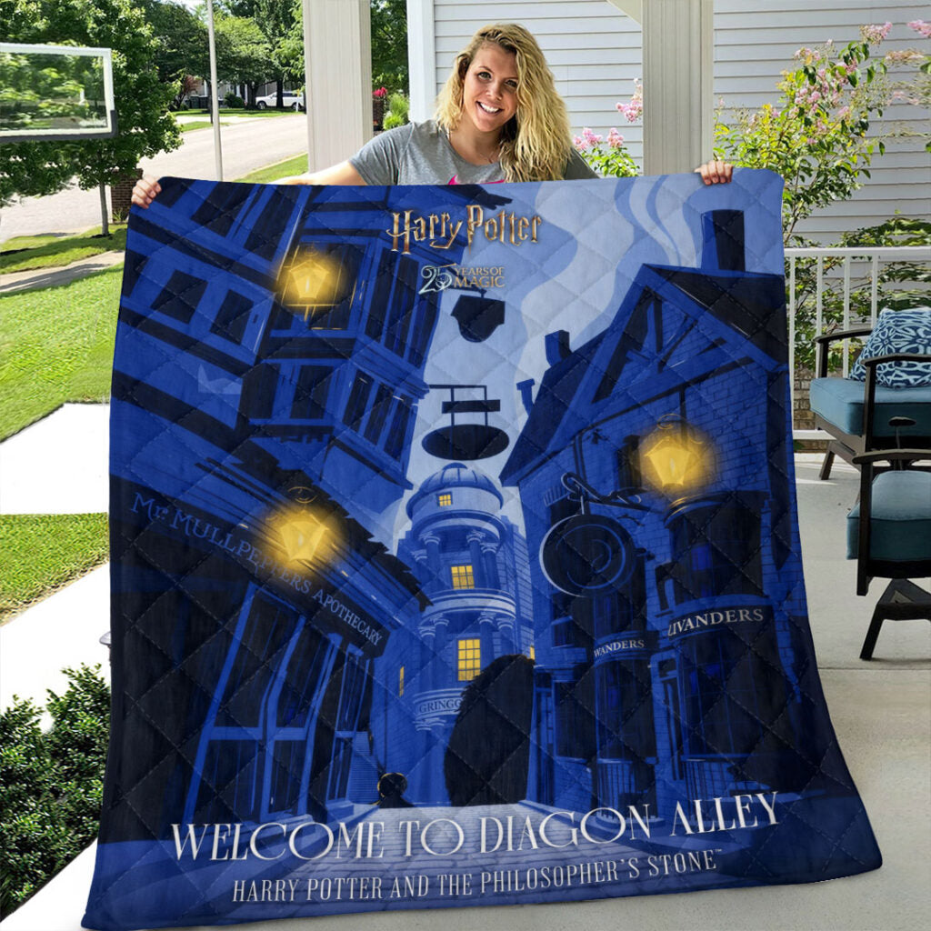 Harry Potter 25th Anniversary Quilt Blanket - TANTN24858