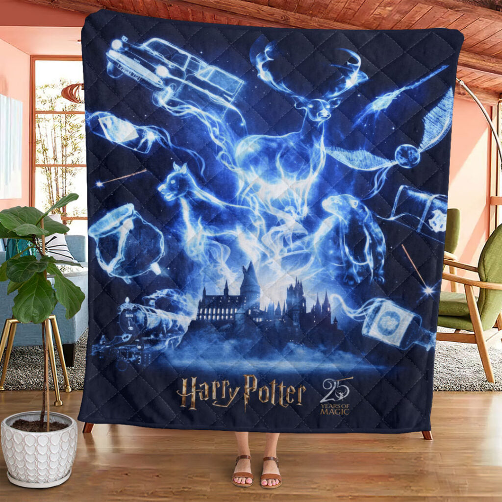 Harry Potter 25th Anniversary Quilt Blanket - TANTN24870