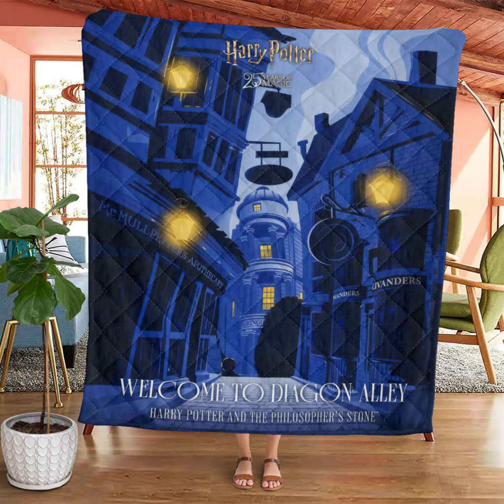 Harry Potter 25th Anniversary Quilt Blanket - TANTN24858
