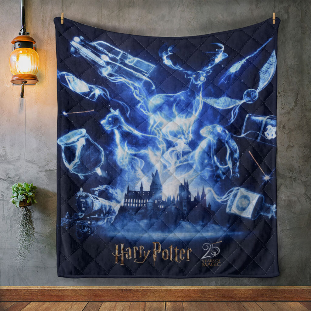 Harry Potter 25th Anniversary Quilt Blanket - TANTN24870