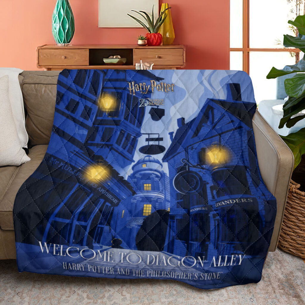 Harry Potter 25th Anniversary Quilt Blanket - TANTN24858
