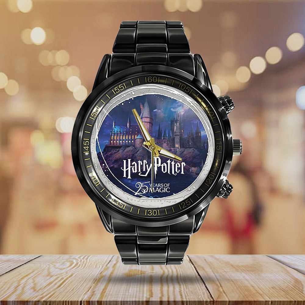 Harry Potter 25th Anniversary 2026 Black Stainless Steel Watch - TANTN19678