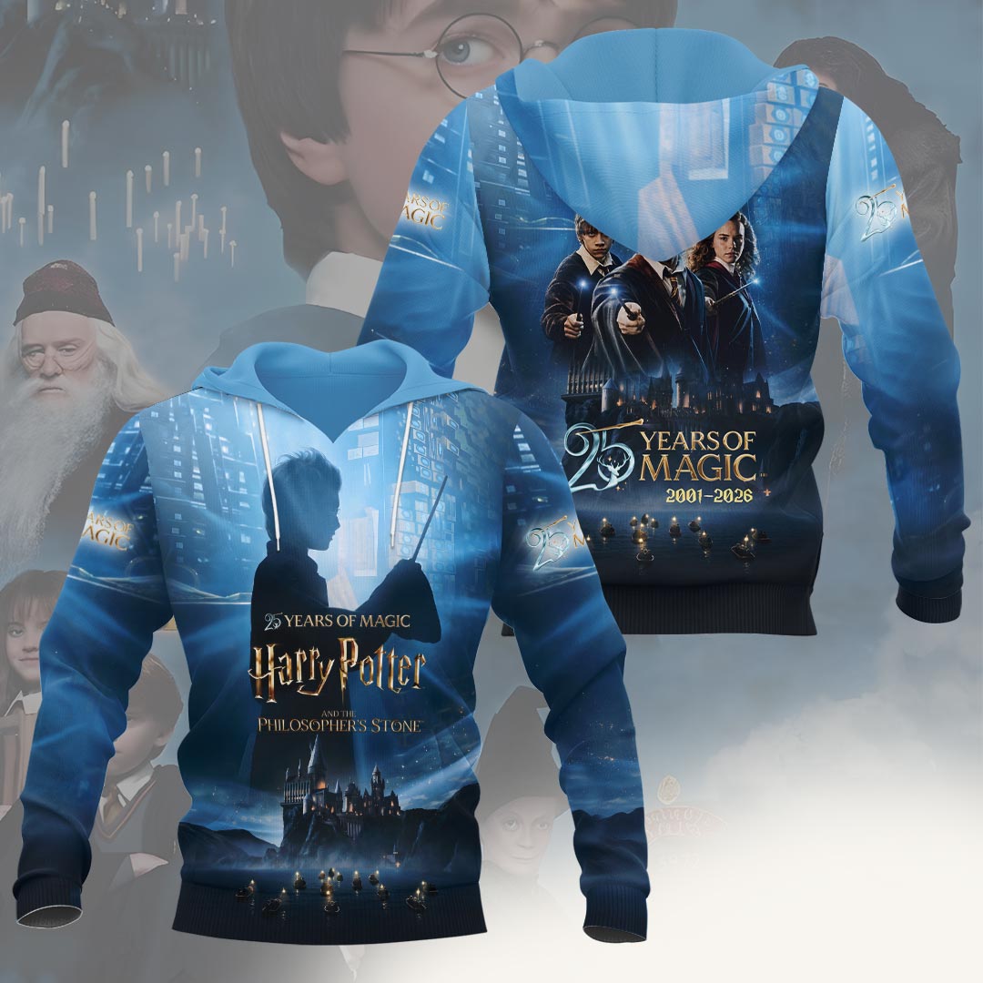 Harry Potter 25th Anniversary 3D Apparel – HOATT20280
