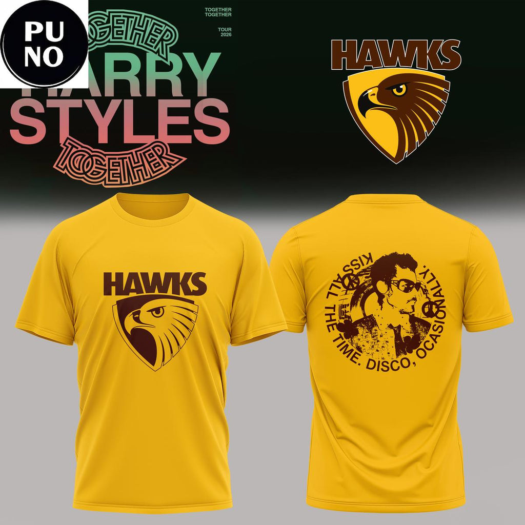 Hawthorn Hawks x Harry Styles Together Together Tour 2026 Hoodie T-Shirt