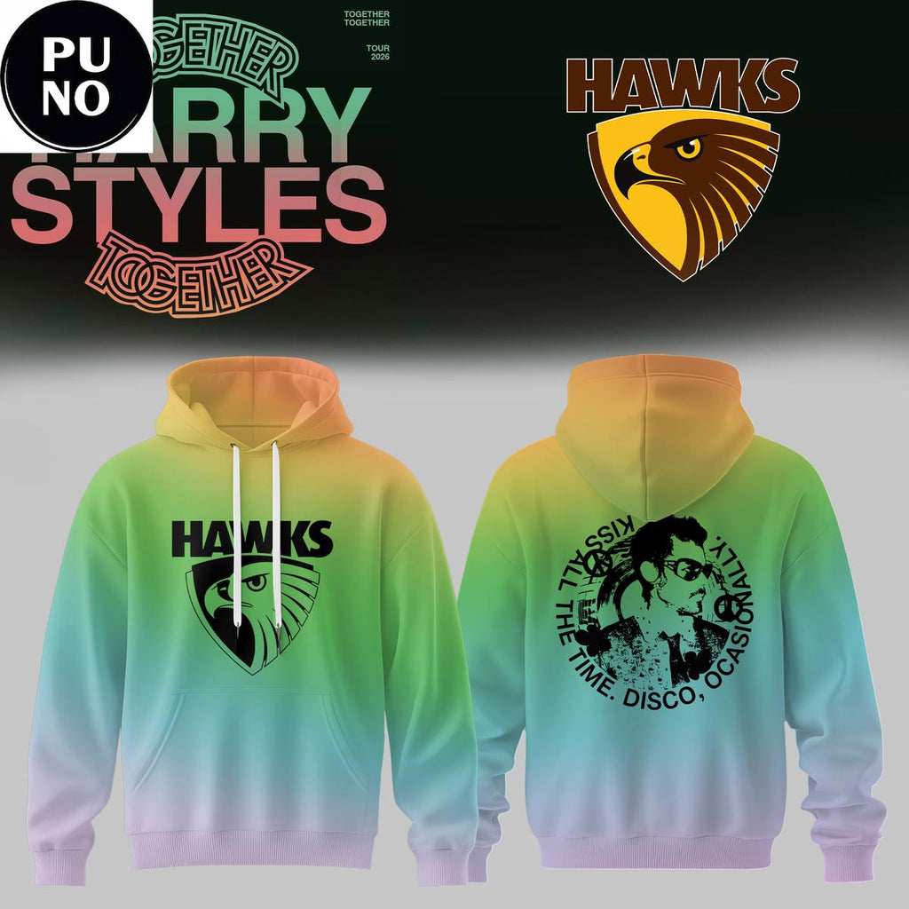 Hawthorn Hawks x Harry Styles Together Together Tour 2026 Hoodie T-Shirt