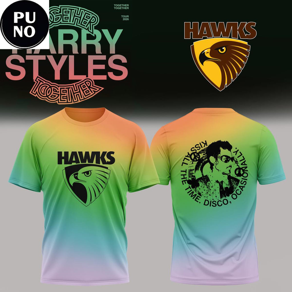 Hawthorn Hawks x Harry Styles Together Together Tour 2026 Hoodie T-Shirt
