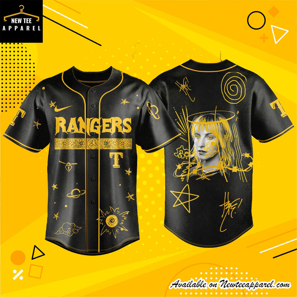 Hayley Williams ACL Live Rangers Baseball Jersey