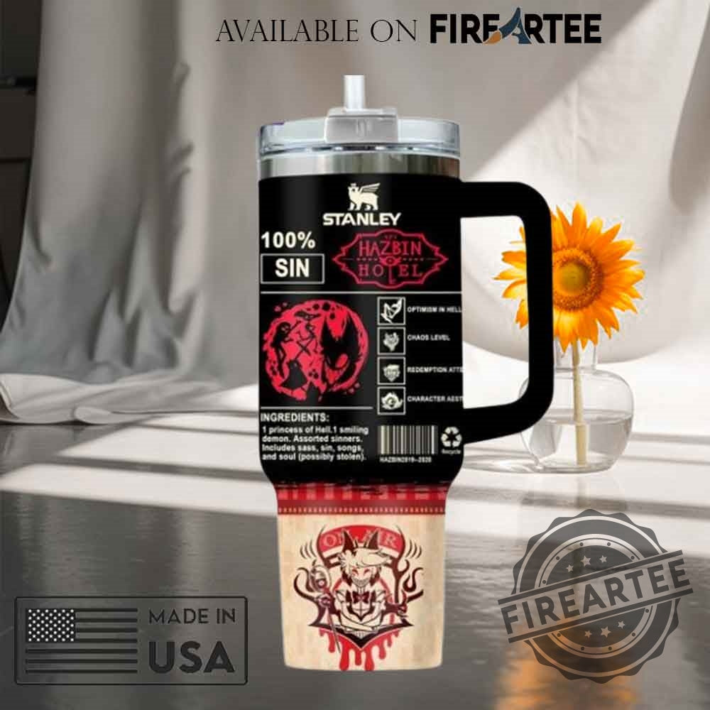 Hazbin Hotel Gift For Fans 2025 Personalized Stanley Tumbler