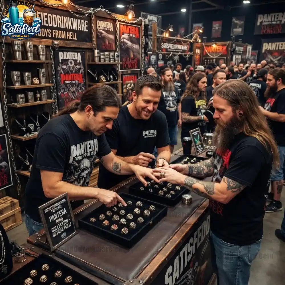 Heavy Metal Skull Championship Ring - Collector Gift for Rock Music Fans