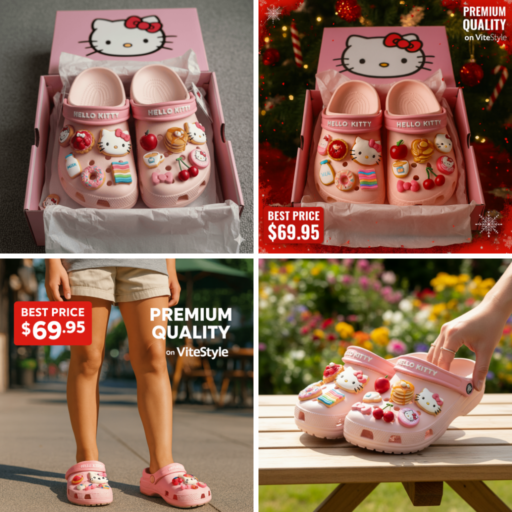 Hello Kitty Croc Charms