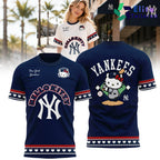 Hello Kitty New York Yankees MLB Graphic T-Shirt