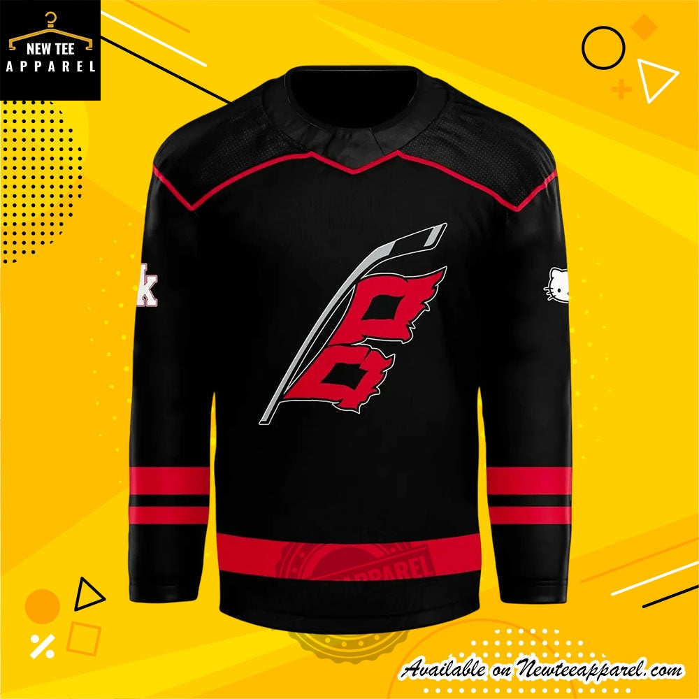Hello Kitty X Carolina Hurricanes Jersey