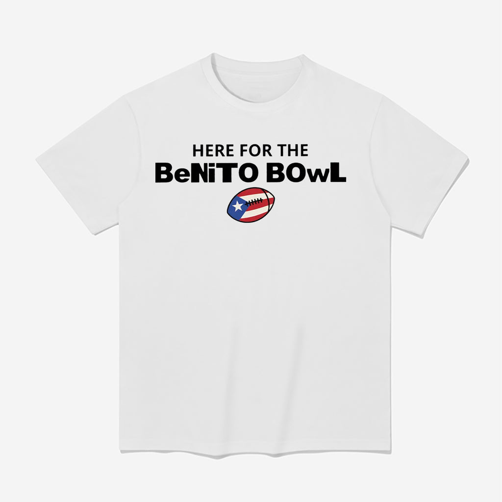 Here For The Benito Bowl Bad Bunny Shirt