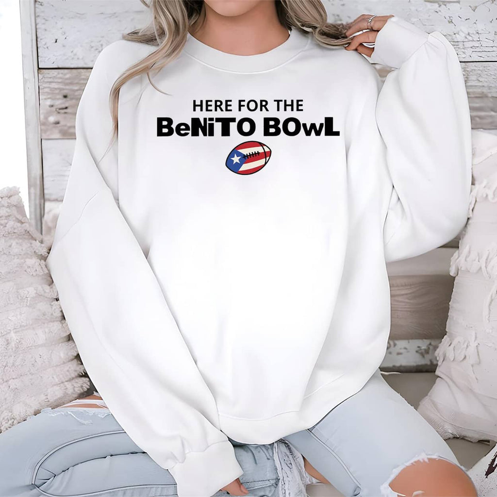 Here For The Benito Bowl Bad Bunny Shirt
