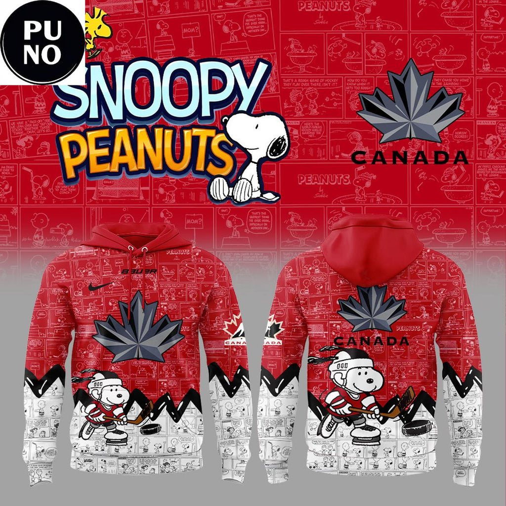 Hockey Canada x Snoopy And Peanuts Night 2026 Hoodie