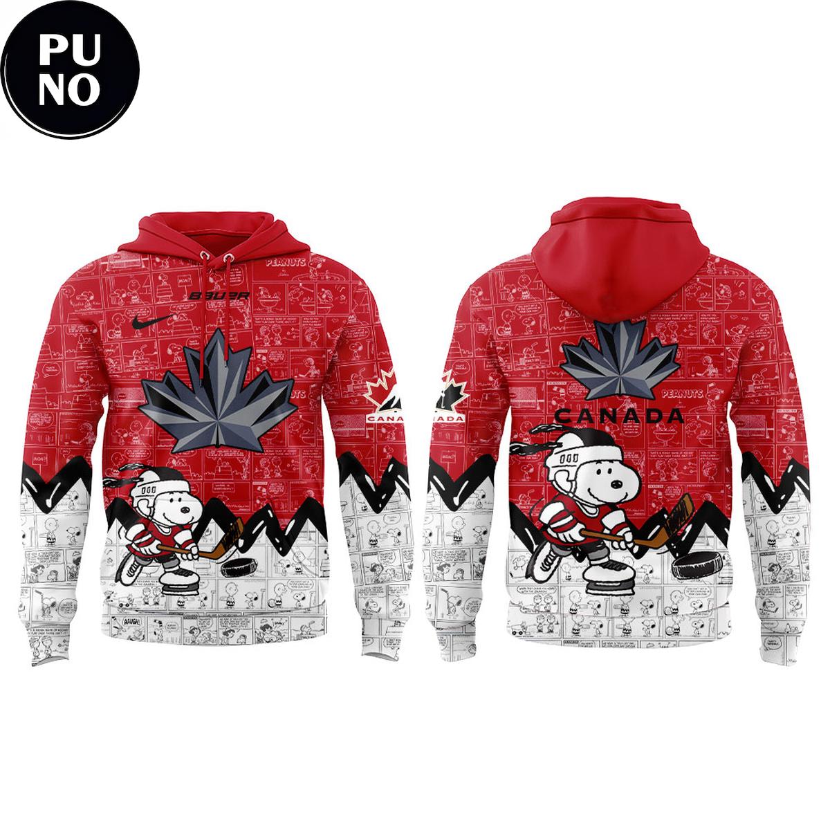 Hockey Canada x Snoopy And Peanuts Night 2026 Hoodie
