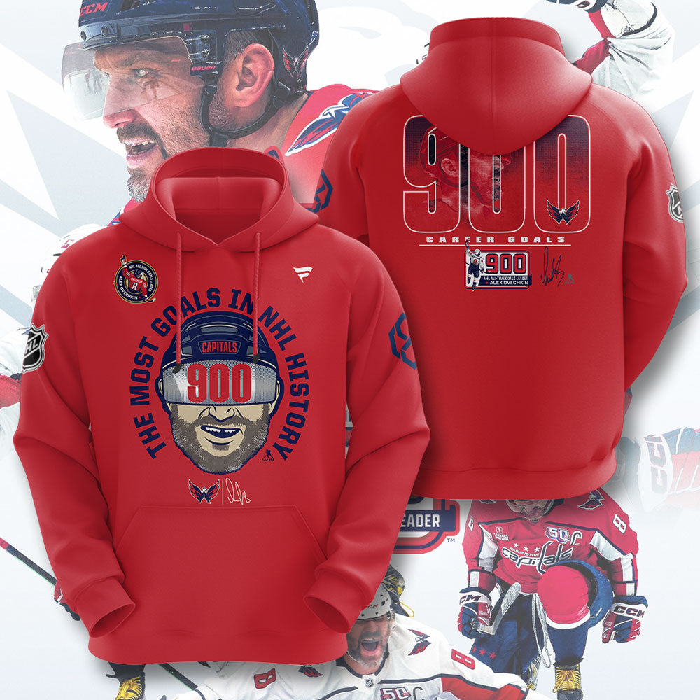 Alex Ovechkin x Washington Capitals 3D Apparel – GNE4625