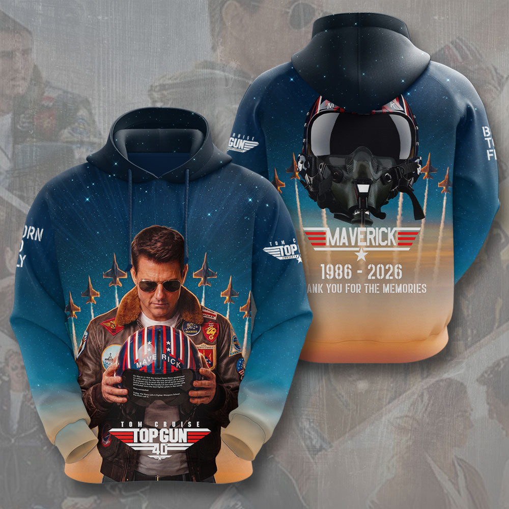 Top Gun 40th Anniversary 3D Apparel – TANTN23110
