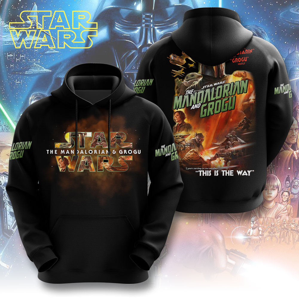 Star Wars x The Mandalorian and Grogu 3D Apparel – TMTHU1105
