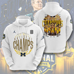 Michigan Wolverines 2026 NCAA Men’s Basketball National Champs 3D Apparel – TMTHU4960