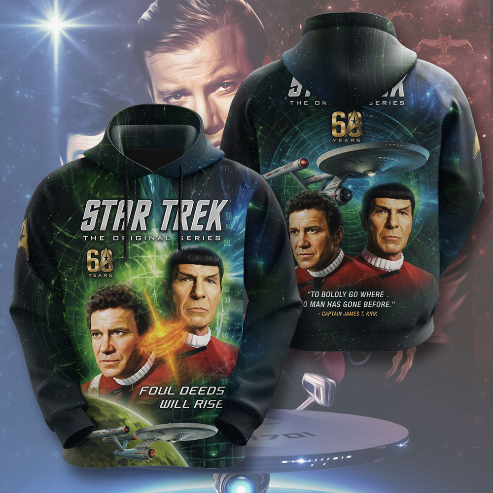 Star Trek 60th Anniversary 3D Apparel – TMTHU7998