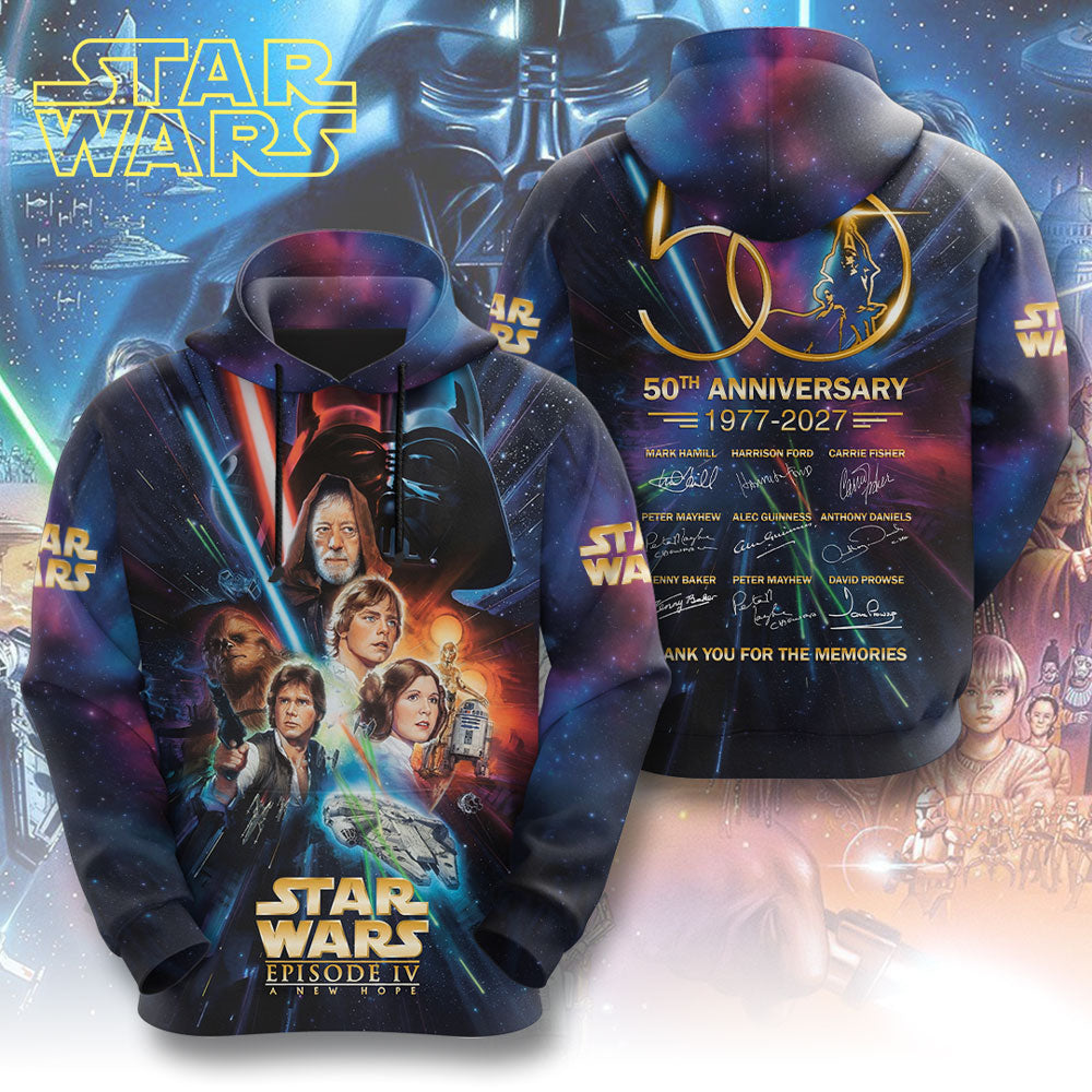 Star Wars 50th Anniversary 3D Apparel – TMTHU8015