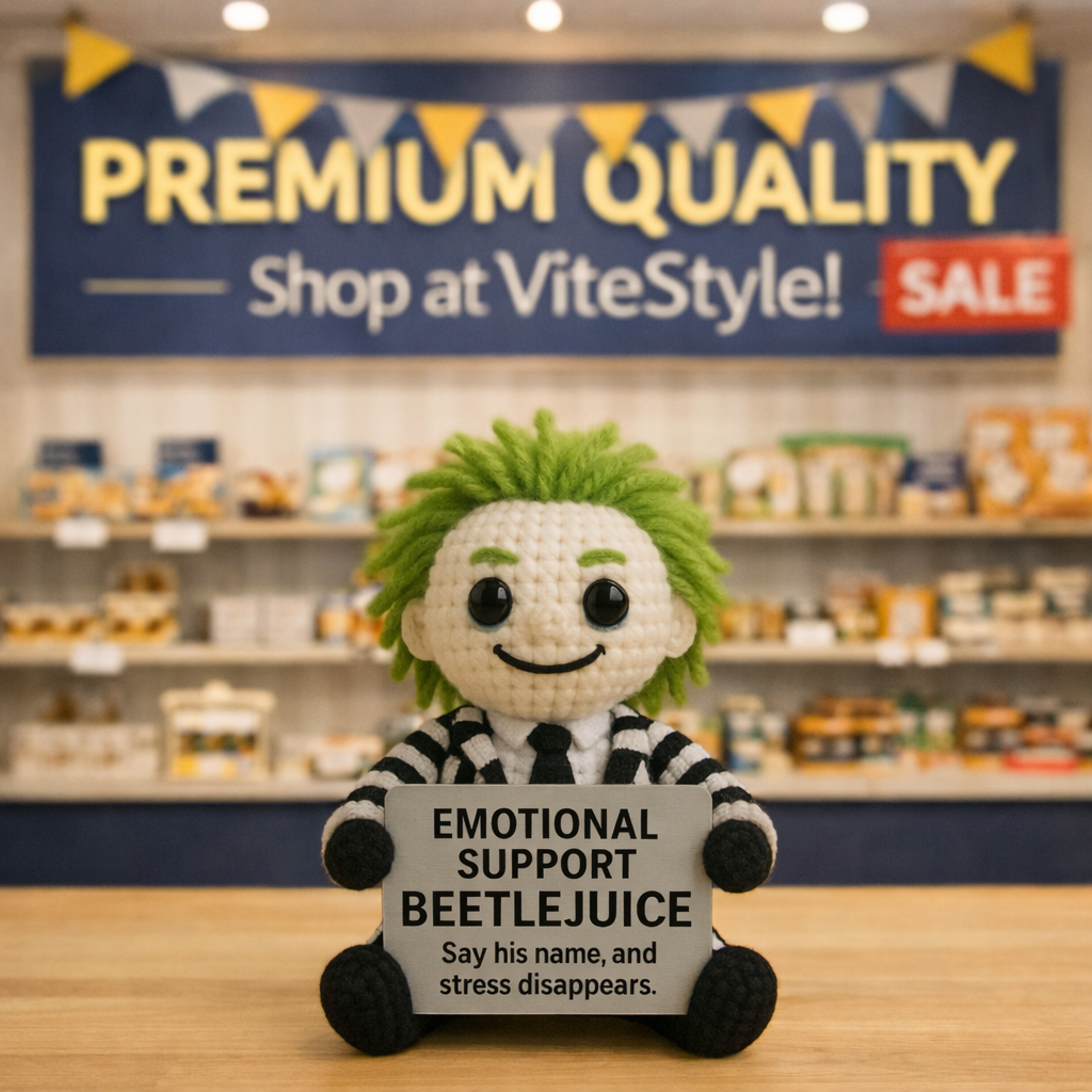 Horror Crocheted Emotional Support Dolls