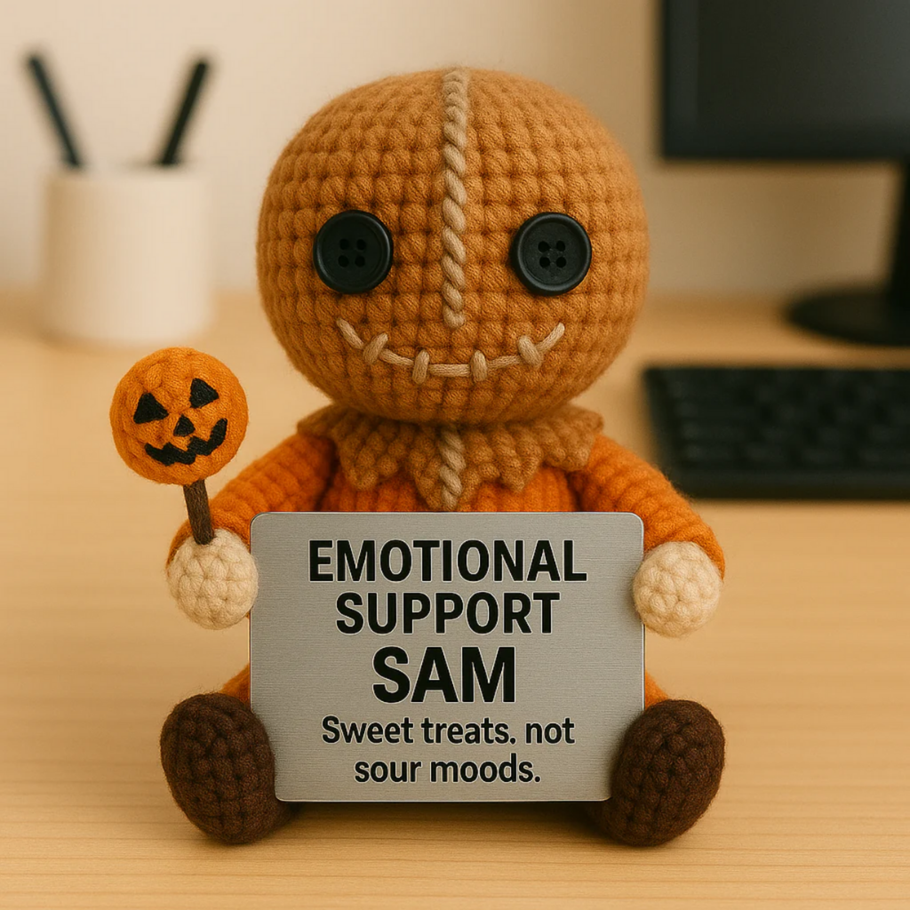Horror Crocheted Emotional Support Dolls
